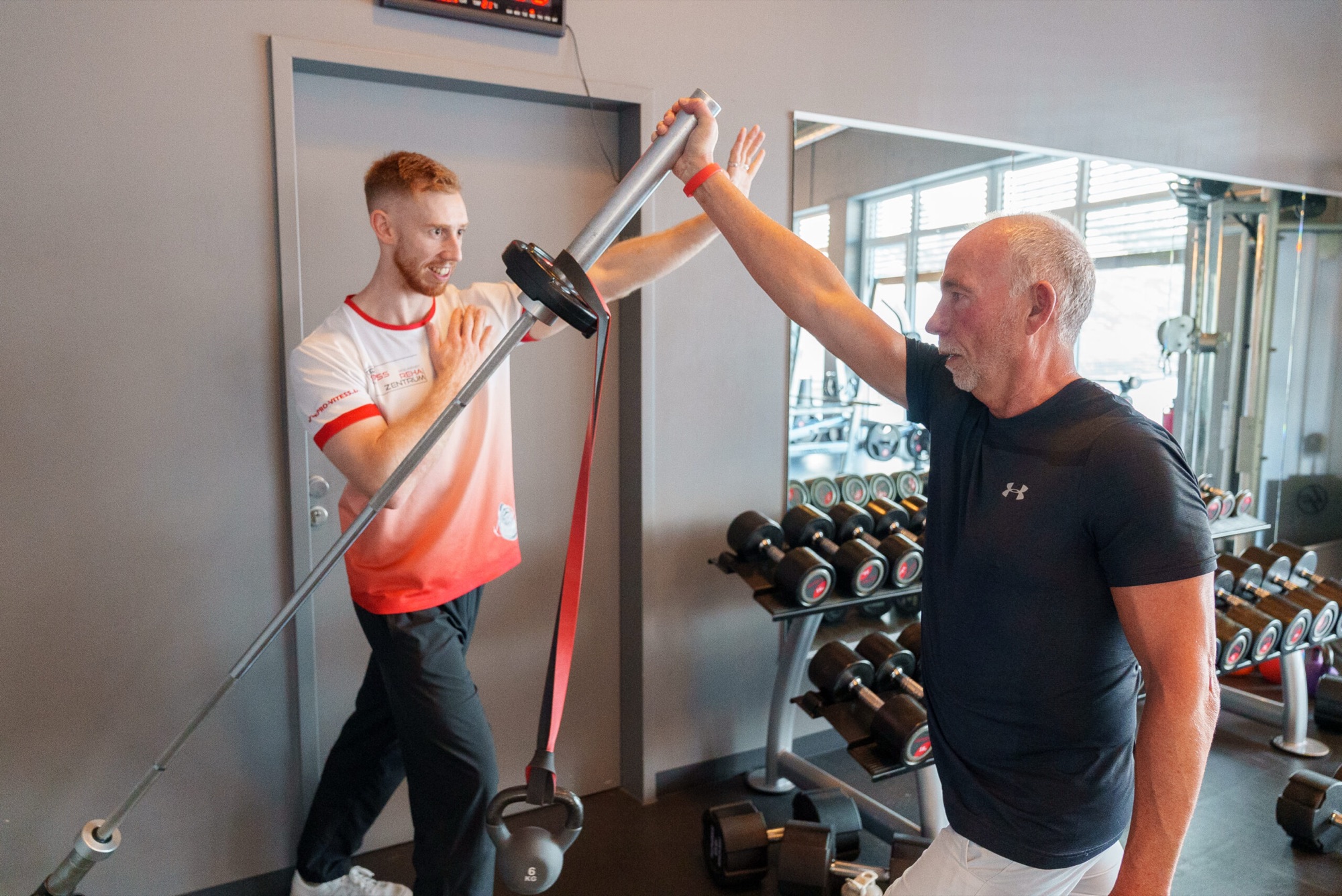 Training an Geräten im Rehazentrum Leonberg
